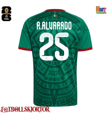 Mexiko Roberto Alvarado #25 Hemmatröja VM 2026 Kortärmad